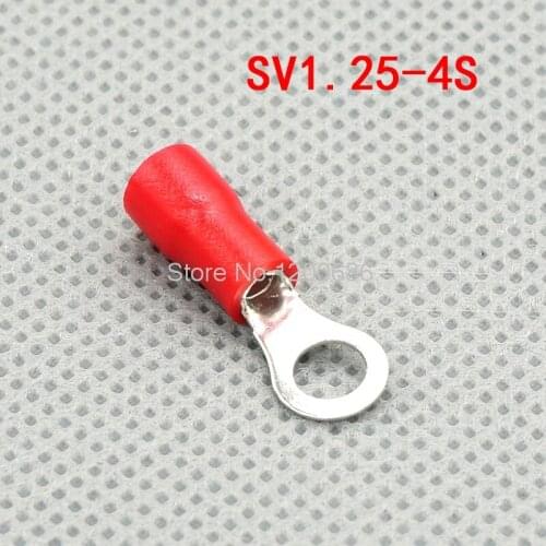 RV1.25-4S GB copper 0.7 thick fork cold-pressed terminal