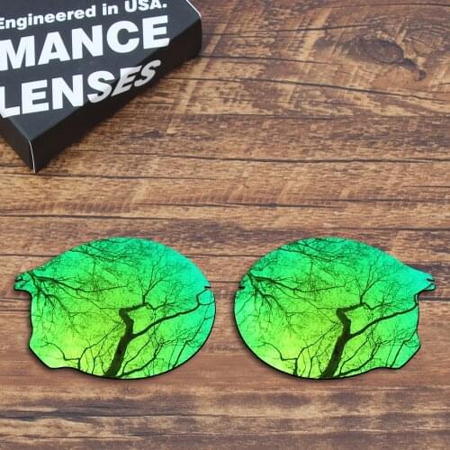 ToughAsNails Polarized Replacement Lenses for Oakley Tailend Sunglasses Green Mirrored