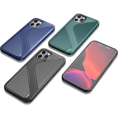 Ultra-thin Phone Case For iPhone 11 12 Mini Pro Max XS Max XR X 8 7 Plus Protection Cover Shell Non-slip Silicone