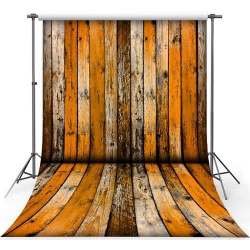 Vinyl backdrops for photography yellow wood floor photography background newborn customized baby photo backgrounds for studio
