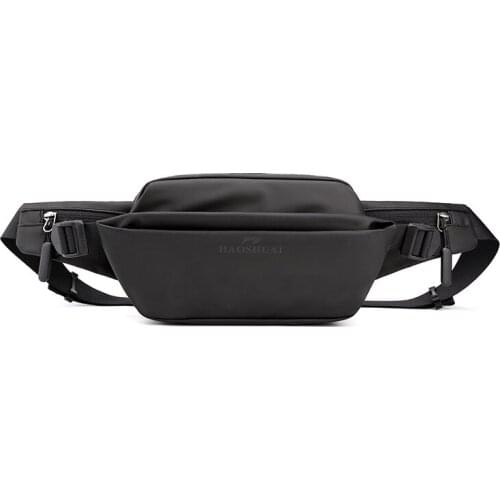 High Quality Waist Bag Fashion Casual Crossbody Bag Chest Pack Men New Outdoor Fanny Pack Street Hip-hop Bags Nylon Waist Pack