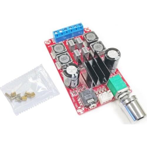 Tpa3116d2 high end digital power amplifier board dual channel stereo power amplifier board 2 * 50W high power