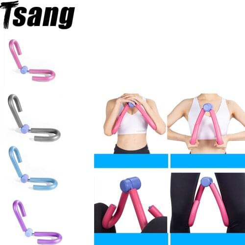 Leg Trainer Women Yoga Fitness Equipment Leg Muscle Thin Clip Slim Leg Fitness Gym Thigh Master Arm Chest Waist Trainer Exercise