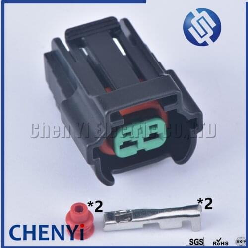 1 set 2 Pin Sumitomo female Auto waterproof connector Fuel injector Plug for VW Skoda AUDI A6 C5 06A973722 6189-0735 6189-0785