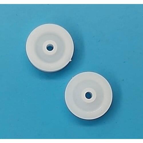 13-2A Plastic Pulley OD=13mm Shaft Hole 1.95mm Tight for 2mm Toy Model Belt Wheel 10pcs/lot