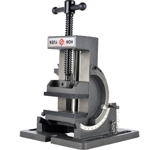 3 Inch Tiltable Guide Type Angle Flat Tongs 90 Degree Inclination Vise Tilt Angle Vise For Drilling Machine Bench Drill