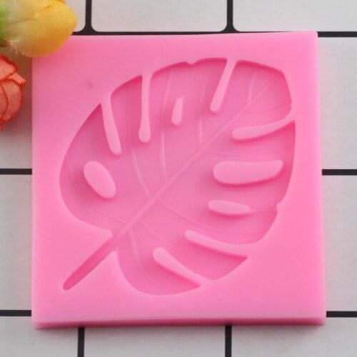 3D Tree Leaf Molds Sugarcraft Leavf Silicone Mold Turtle Leaf Fondant Cake Decorating Tools Leaves Chocolate Gumpaste Mold