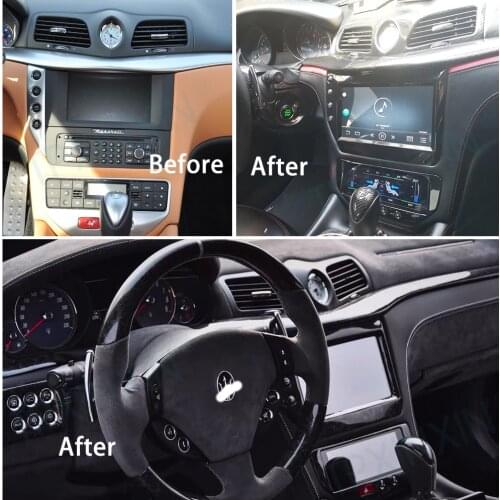 For Maserati GT GC GranTurismo 2007 - 2017 Android 9 Carplay Radio Player Car GPS Navigation Head Unit Car Stereo WIFI DSP BT