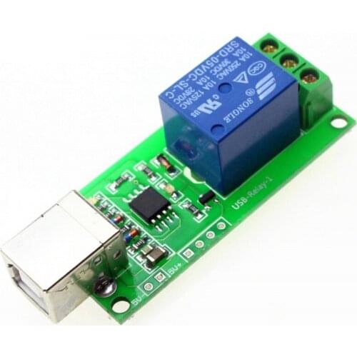 Free drive usb control switch 1 5V relay module computer control switch PC intelligent control switch