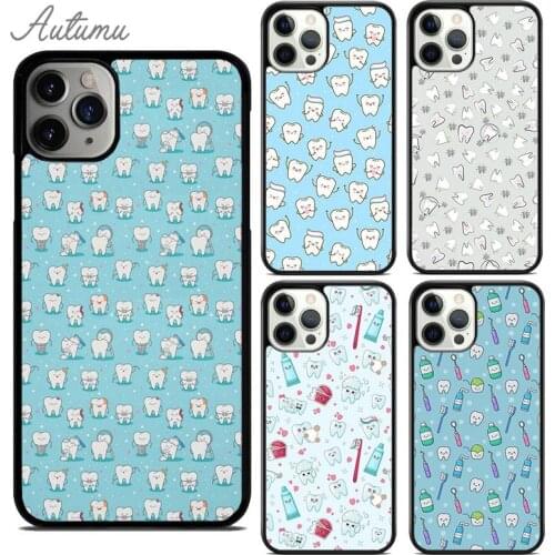 Hygienist Dentist Tooth Dental Phone Case for iPhone 11 12 Pro Max mini X XR XS SE 2020 5 6S 7 8 Plus Samsung S9 S10 Cover shell