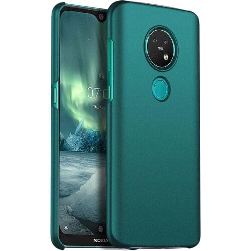 For Nokia 7.2 Case TA-1181 TA-1196 Luxury Matte Hard PC Shockproof Cover Case for Nokia 7.2 6.2 7.1 6.1 3.1 3.2 Protective Shell