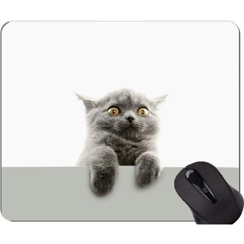 Gaming Mouse Pad Custom,Pet funny cat Home Office Computer Accessories Mousepads