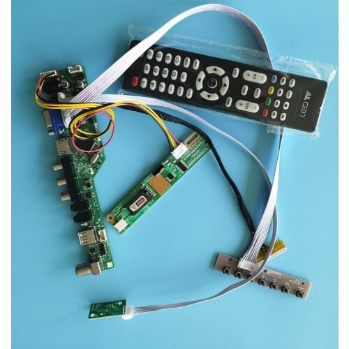Kit for B170PW05 V1/V4 Audio 30pin 1 lamps LVDS TV VGA Screen Controller Board Panel Remote 1440x900 HDMI USB AV Monitor 17"