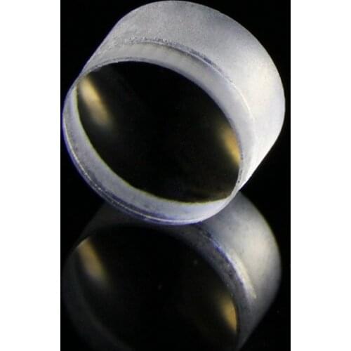 ZF1/H-K9L glass coated 630~680 NM center thickness 4.1 mm cemented lens achromatic for Telescope