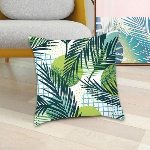 New Tropical Green Plant Home Decor Pillow Case Living Cm Sofa Pillowcase Soft Fashion Decorative Room Cushion Cover Home 4 V4Y7