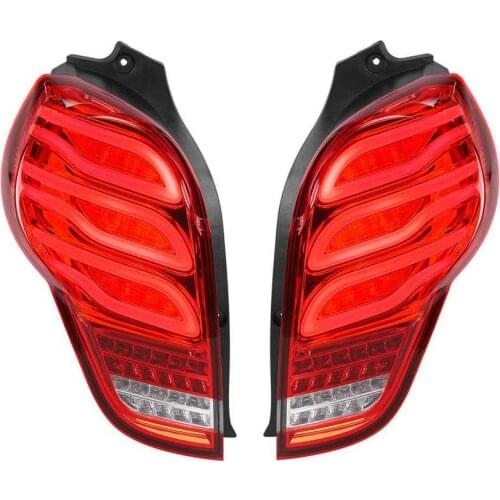 Light bulbs for cars Auto Accessories Full LED Dynamic LED Tail Lights Assembly Red Lens Replacement for Chevrolet Spark