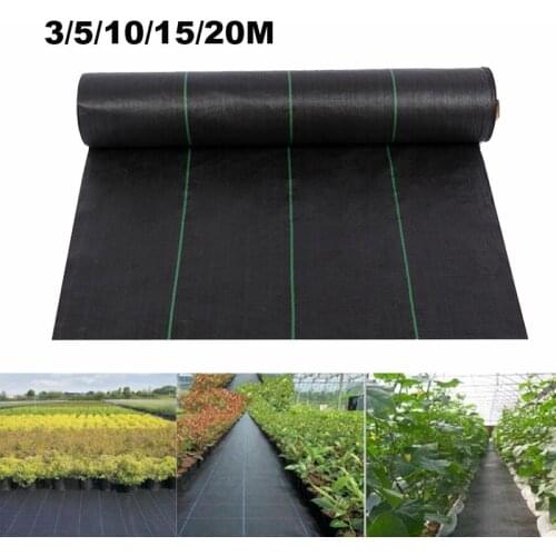 Agriculture Weed Barrier Landscape Fabric Ground Cover Mat Plastic Plant Grow Care Cloth Garden Greenhouses Tools B4