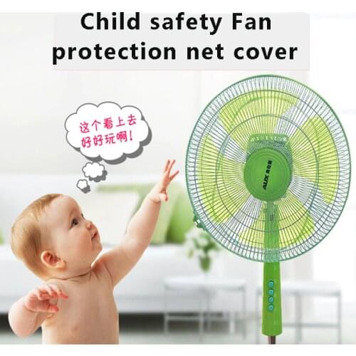 2pcs Fan Nets Cover Safety Fan Security Cover Baby Household Nylon Dustproof Fan Protection Fan Guard Dust Cover