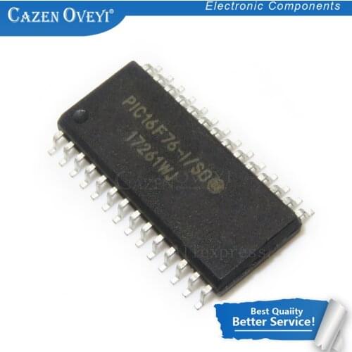 1pcs/lot PIC16F76-I/SO PIC16F76 SOP-28 In Stock