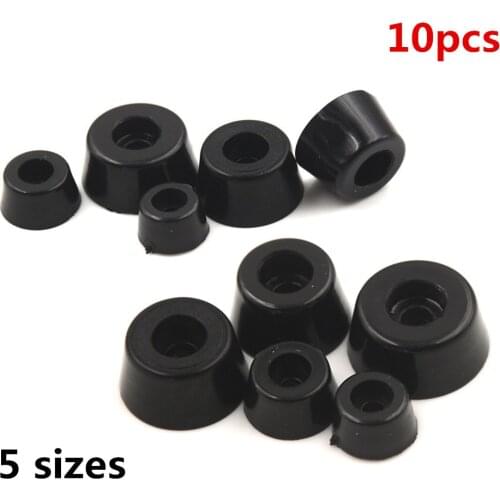 10pcs/lot Rubber Furniture Table Chair Feet Leg Pads Tile Floor Protectors 5 Sizes