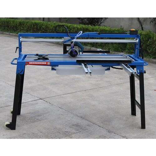 1050mm small manual stone marble tile wood cutting machine multi-function 45 degree chamfer electric household edging machine