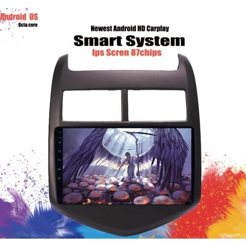 Android 10.0 Car DVD Player For Chevrolet Aveo/Sonic 2011 2012 2013 2 Din Radio GPS Navigation Multimedia Stereo Audio Cassette