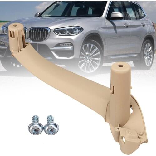 Beige Car Interior Door Handles Door Handle Inner Part Trim Cover For BMW F25 F26 X3 X4 Right/Left Handle Inner Part Trim Cover