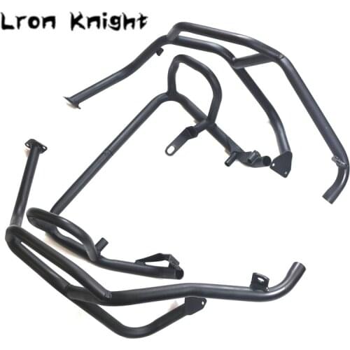 For BMW F800GS F700GS F650GS F 800 700 650 GS 2008-2017 Upper + Lower Engine Guard Bumper Crash Bar Buffer Fuel Tank Protector