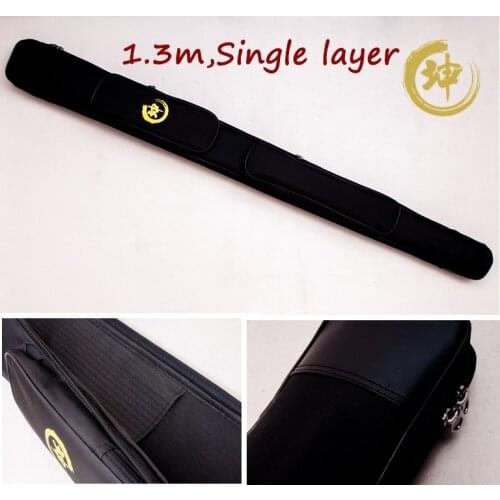 Tai chi sword set 1.3m lengthen edition sword bags single layer High Quality Oxford Fabric Leather Kendo Aikido Iaido