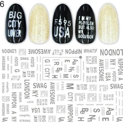 Nail Stickers 3D Embossed DIY Beauty Butterfly Flower Cartoon Nail Art Stickers Manicure Decals Manicure Flower Sliders Nail Art