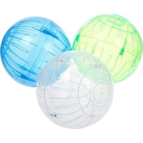 New Pet Rodent Mice Hamster Gerbil Rat Jogging Ball Plastic Cages Toy for Play and Exercise