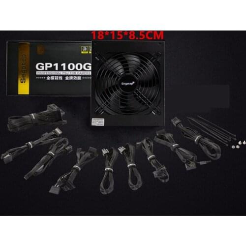New Original PSU For Segotep Full Module 80plus Gold 1000W Power Supply GP1100G