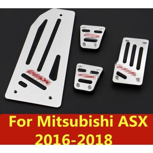 Throttle brake pedal Modified special aluminum alloy throttle brake pedal Interior decoration For Mitsubishi ASX 2016-2018