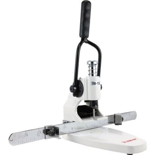 Hole-punches manual single Hole Punching Machine for Paper, PP PVC Plastic bags, Cloth Punching machine