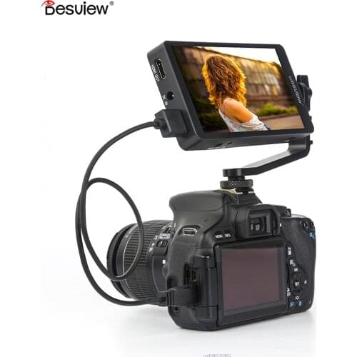 Bestview S6 Plus Camera Field Monitor 4K HDMI 1920X1080 LCD 3D LUT Monitor for DSLR zhiyun DJI Stablizer