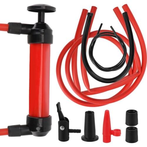 For Pumping Fuel Gas Liquid Water Siphon Sucker Transfer Sucking Pipe Manual Oil Pump Vacuum Hand Pumps Car-styling