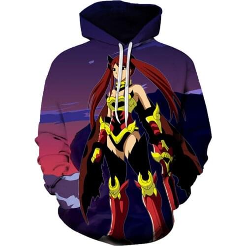 New Cartoon FAIRY TAIL Men Women Autumn Winter Hoodie 3D Fashion Casual Men Clothing Brand Hoodies Funny Streetwear Sweatshirt