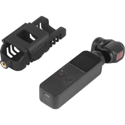 Camera Extension Adapter Frame Protective Bracket With 1/4 Motion Camera Interface For DJI Osmo Pocket Vlog Camera Accessories