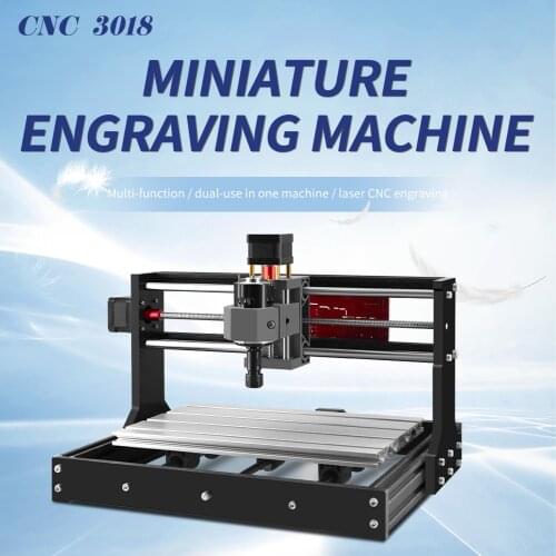 CNC 3018 Pro GRBL control DIY mini CNC machine 3-axis PCB milling machine woodworking engraving machine can add laser head