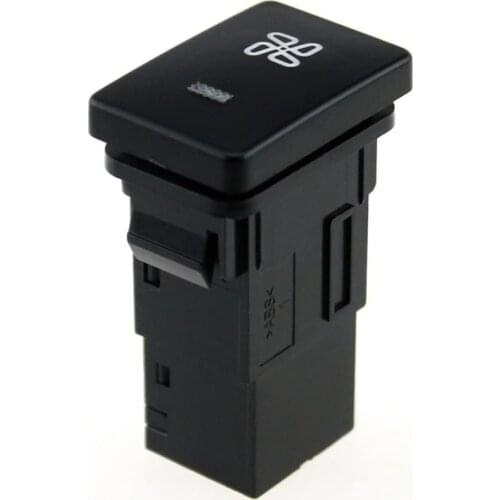 4-Pole Push Button Switch Blue LED for Toyota Camry Land Cruiser Hilux