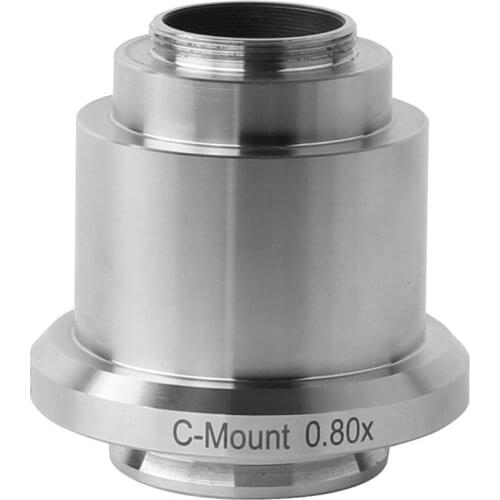 0.8X Adapter Camera TV C-Mount Adaptor Compatiable for Leica Microscopes
