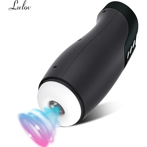 Automatic Male Masturbator Cup Vagina Masturbation Vibrator Sex Toys for Men Adult Anal Blowjob Pussy Stimulator Intimate Goods