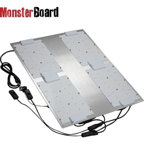 Geeklight Monster Board 480W V4 led grow light Full spectrum sunlike growing lamp for VEG Flower Bloom