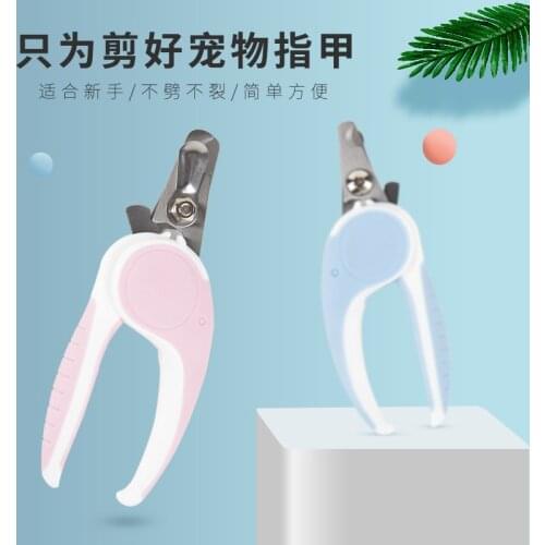 Cat Nail Clipper Sharpener Dog Nail Clipper Pet Nail Clipper Led Light Anti Blood Position Manicure Products