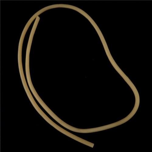 2020 1m 4*6mm/6x9mm Medical Rubber Hose Amber Latex Tube Bleed Tube Surgical Elastic Rope Band