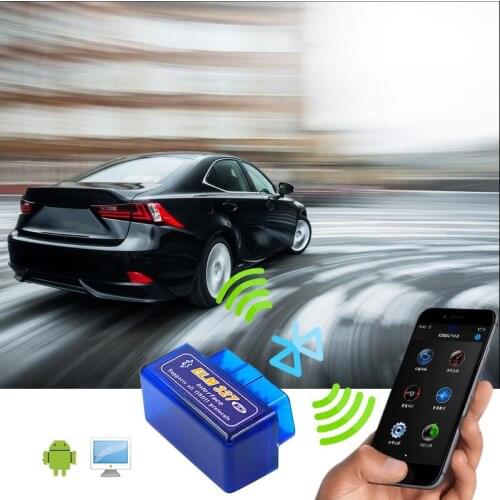 Mini Elm327 Bluetooth OBD2 V1.5 Elm 327 V 1.5 OBD 2 Auto Diagnostic Scanner For Car Elm-327 OBDII Code Diagnostic-Tools