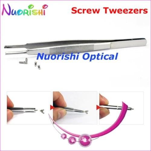 4052 Mini Screw Tweezers Professional Glasses Sunglass Eyewear Tweezers Free Shipping