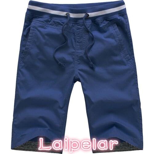 New Mens Summer Casual Shorts Men Straight Shorts Male Fashion Cotton beach Short Pants Candy Colors Plus Size 5XL