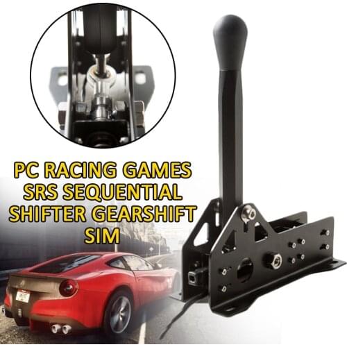 PC Racing Games SRS Sequential Shifter Gearshift SIM USB Hand Brake for Logitech G25 G27 G29 T300 T500 FANATEC Handbrake System