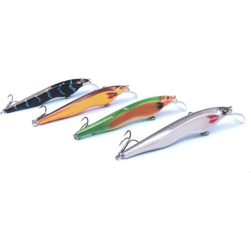 Recertop 12.5cm 13.4g 2021 Deepwater minnow swimbait fishing lures Multicolor Fever latest bait simulated fish skin sea fishing
